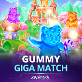Gummy Giga Match slot games reel